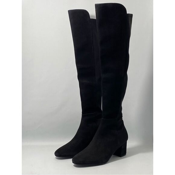 Stuart Weitzman Gillian Suede Over The Knee Boots size 9 - Picture 2 of 9